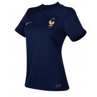 Billiga Frankrike Karim Benzema #19 Hemma fotbollskläder Dam VM 2022 Kortärmad